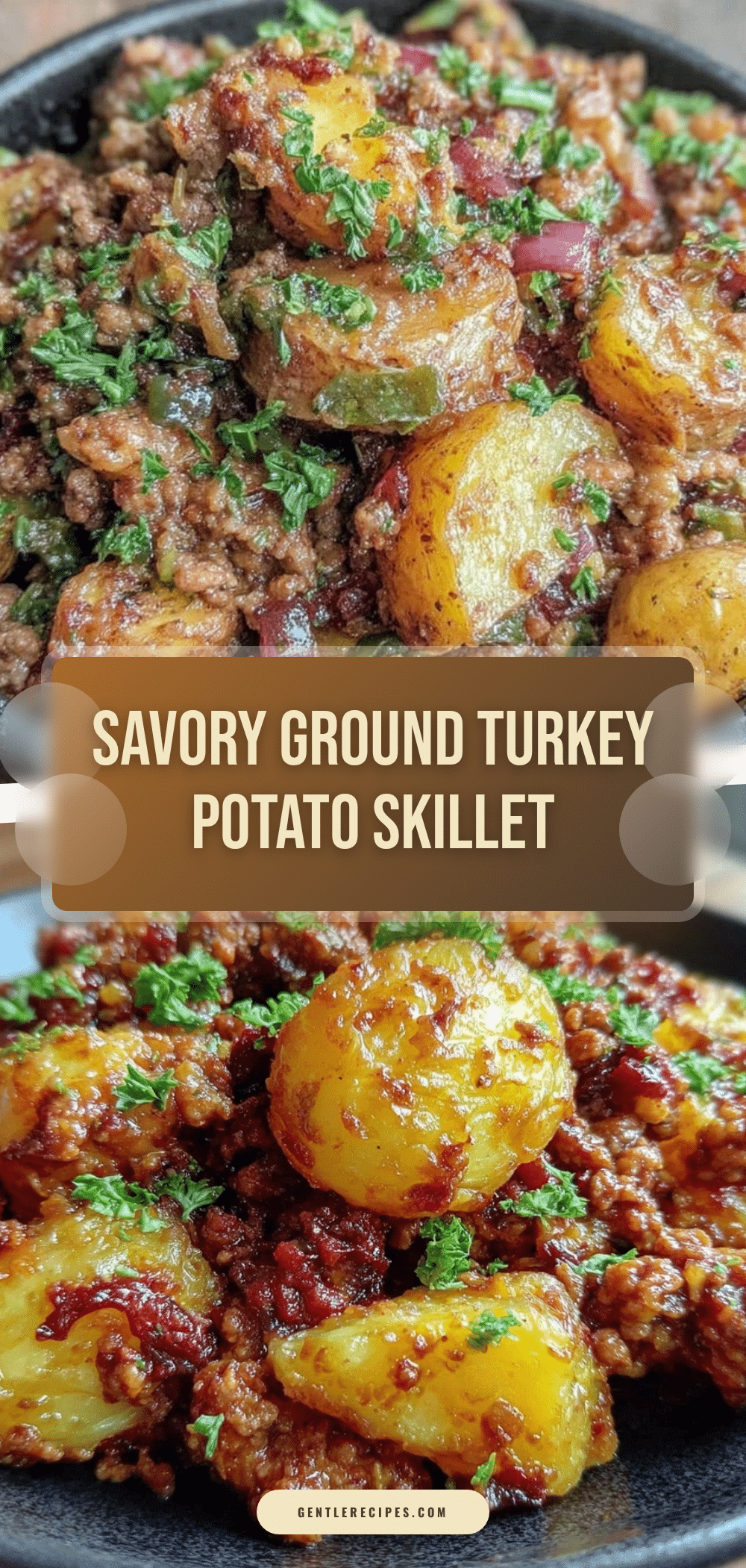 Savory Ground Turkey with Potatoes Easy Healthy Dinner Recipe for One 5 savory ground turkey with potatoes recipe