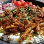 slow cooker chicken shawarma - featured image