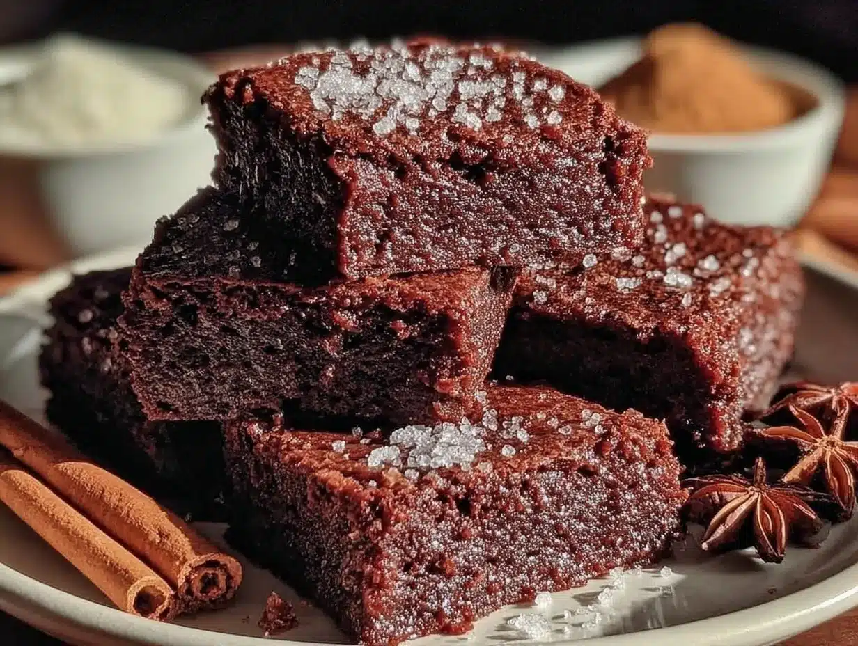 Ultimate Spiced Gingerbread Brownies Recipe Easy Cozy Fall Baking Treats 4 spiced gingerbread brownies preparation steps