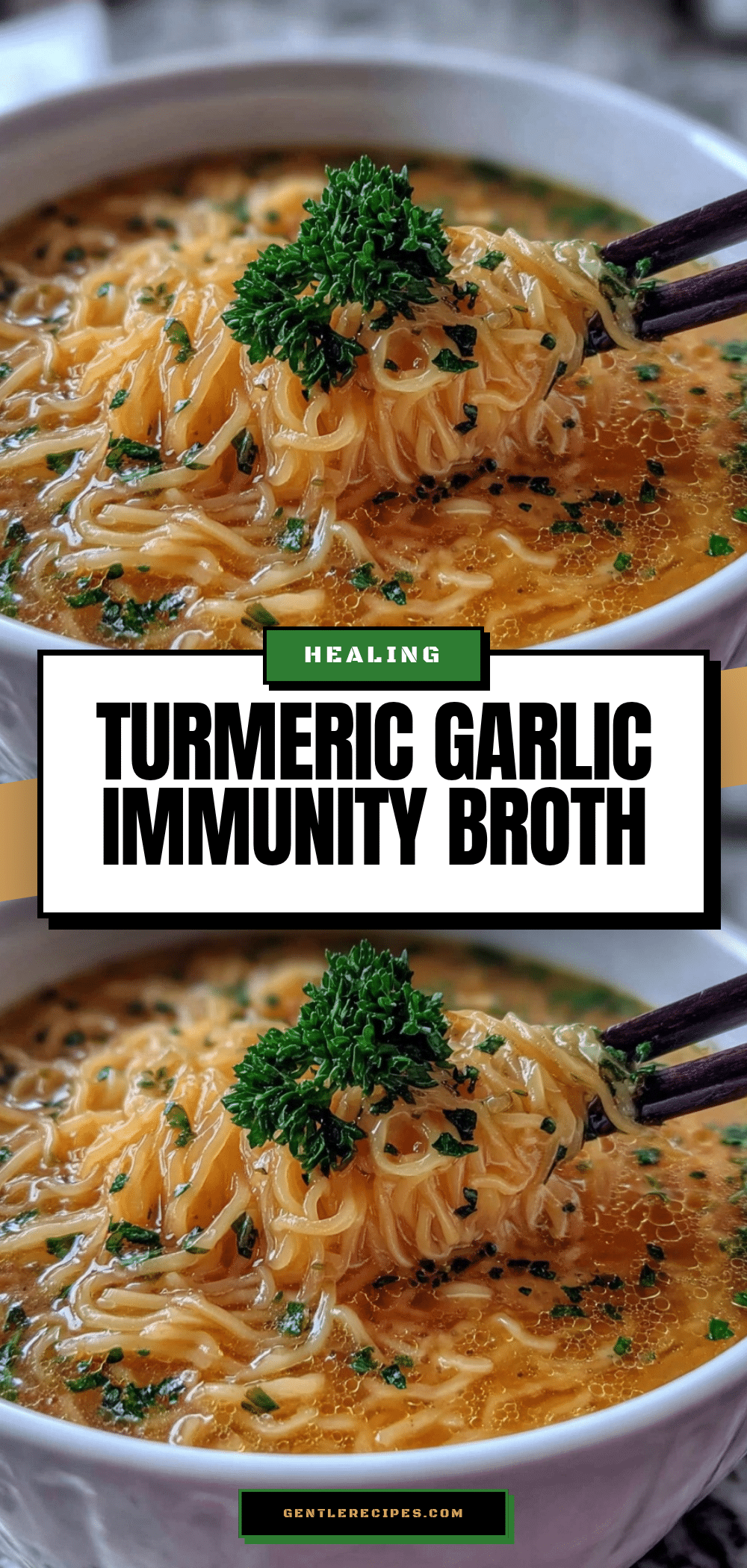 Healing Turmeric and Garlic Immunity Broth Recipe Easy Homemade Wellness Boost 5 turmeric and garlic immunity broth recipe