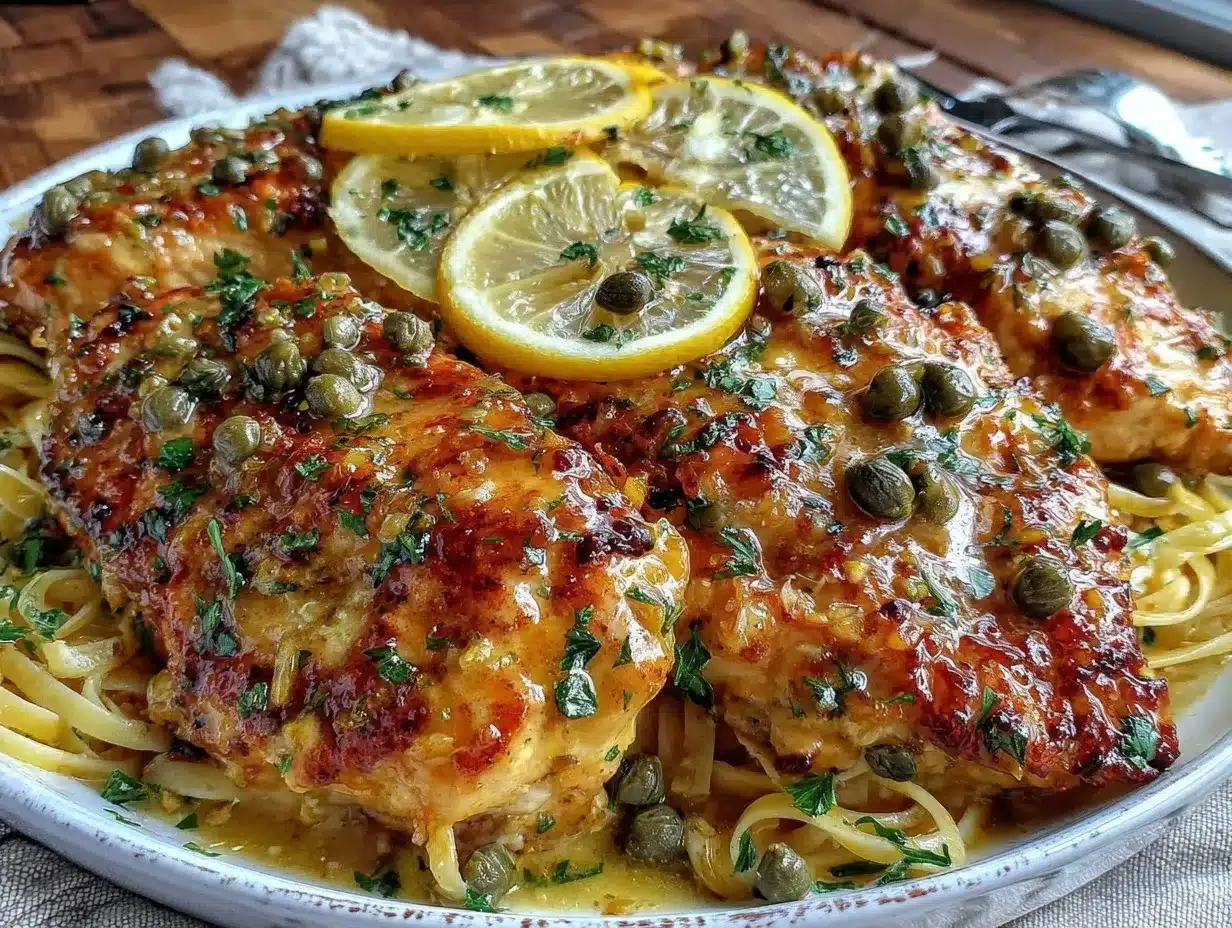 White Wine Lemon Caper Sauce Recipe Easy Perfect Pasta Sauce in 15 Minutes 4 white wine lemon caper sauce preparation steps