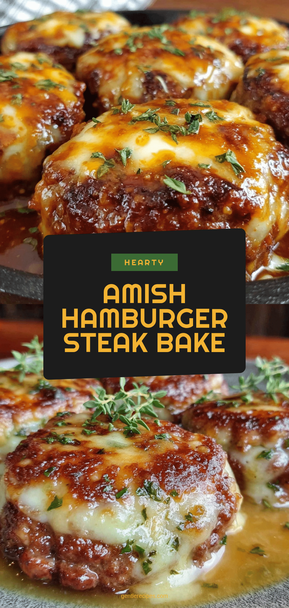 Amish Hamburger Steak Bake Recipe Easy Family Dinner in 30 Minutes 5 Amish Hamburger Steak Bake recipe