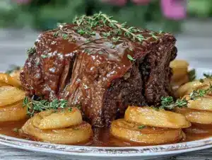 Home 6 apple cider braised pork shoulder - featured image