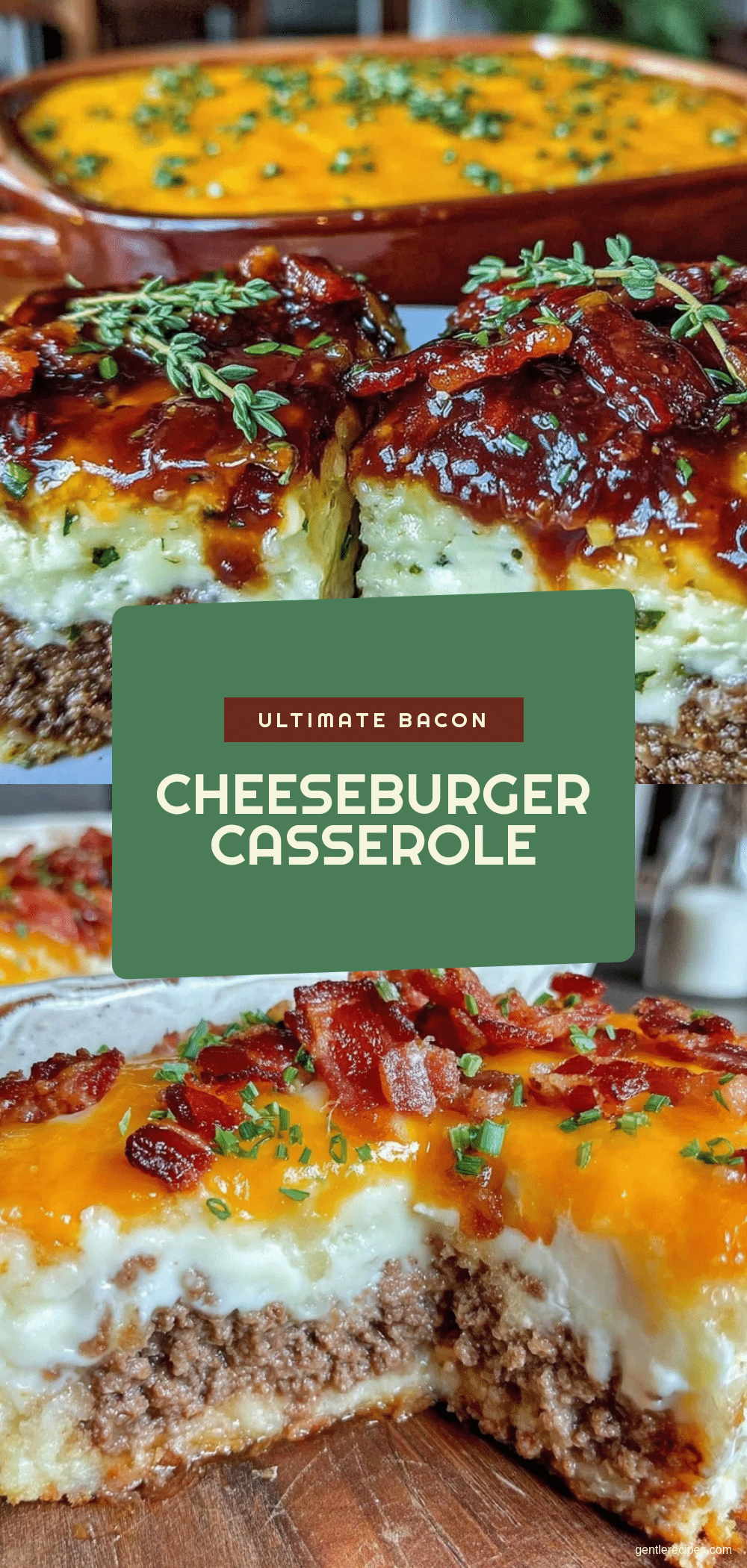 Bacon Cheeseburger Casserole Low Carb Dinner Recipe Ready in 30 Min 5 bacon cheeseburger casserole recipe