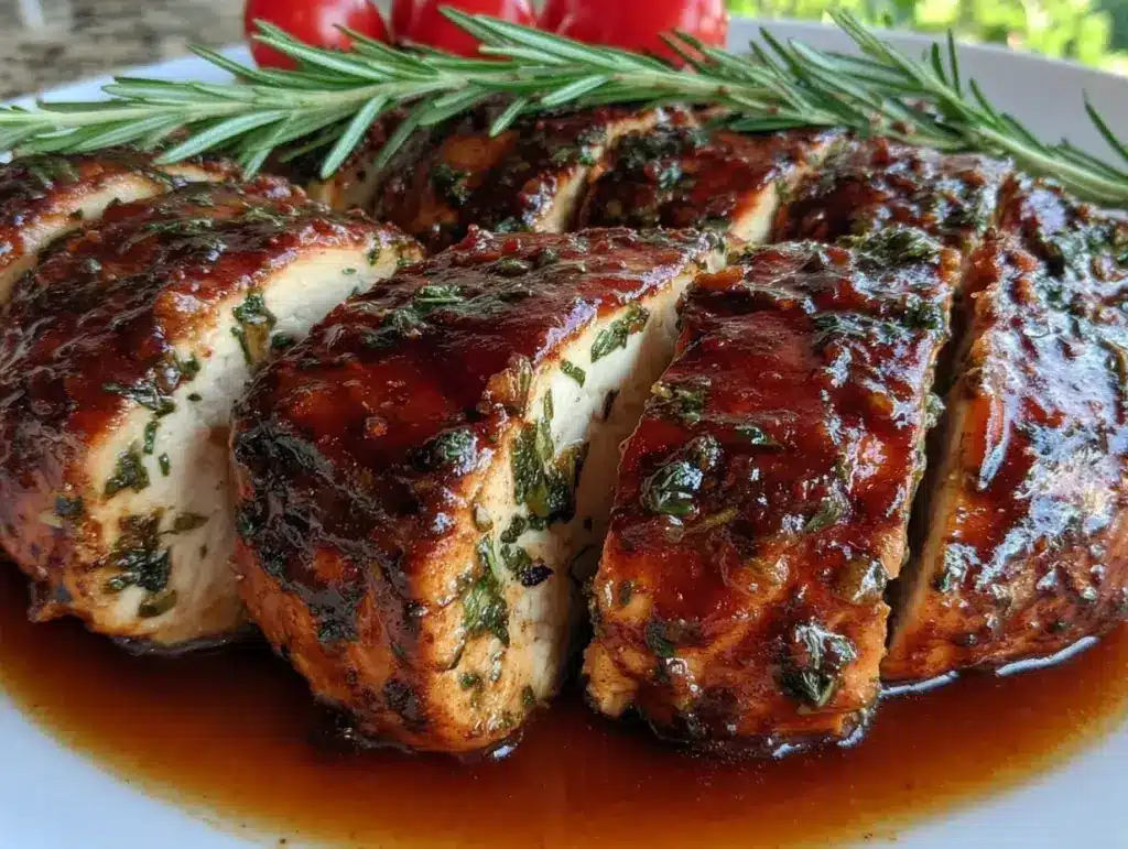 Home 1 balsamic baked chicken breast - featured image