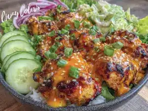 Home 7 Bang Bang Chicken Bowl - featured image