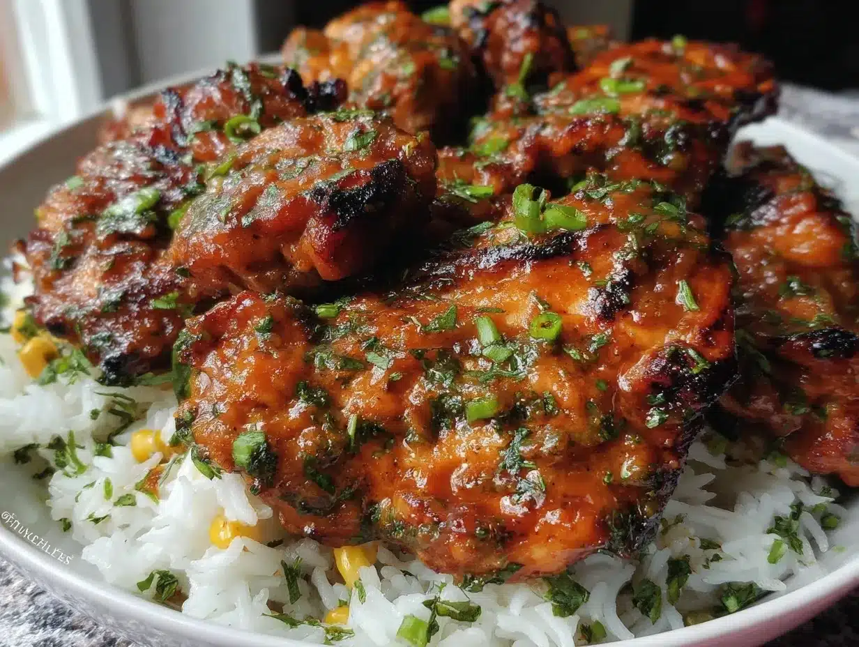 BBQ Chicken and Rice Recipe Easy Smoky Dinner Ready in 30 Minutes 4 BBQ chicken and rice recipe preparation steps