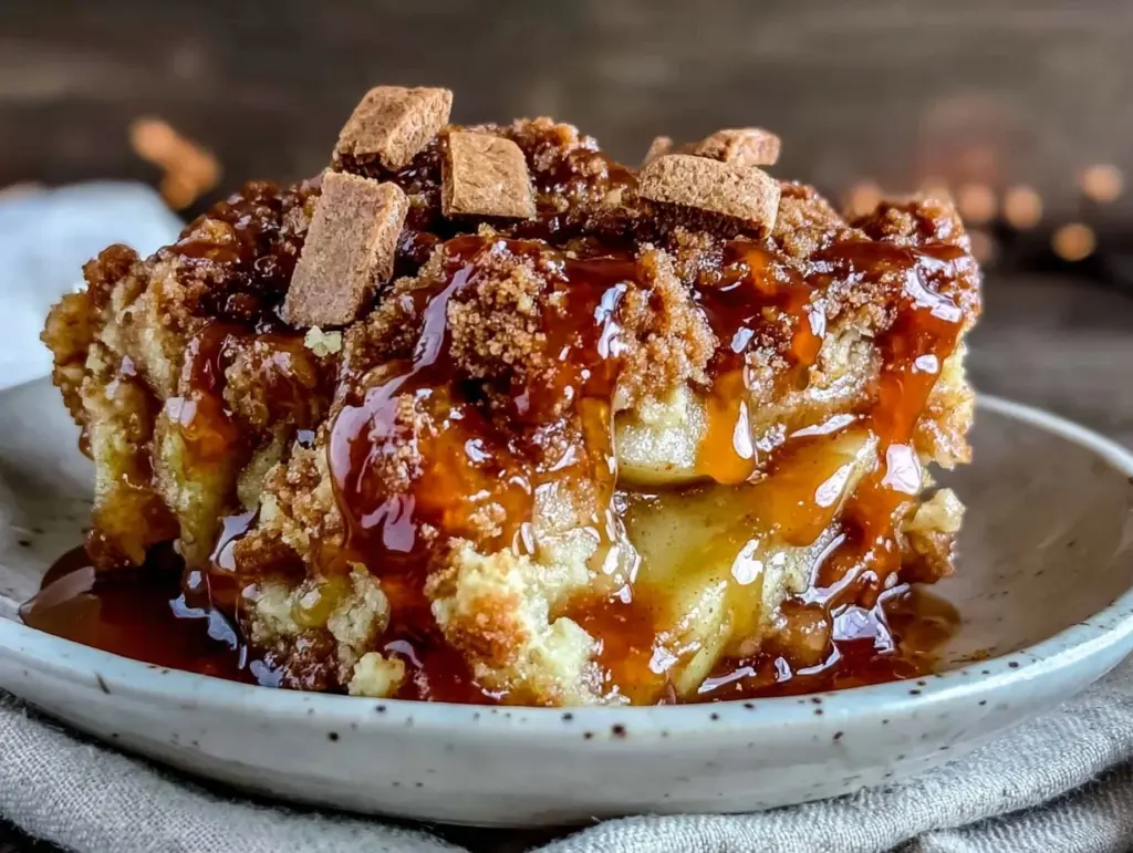 Biscoff apple crumble - featured image
