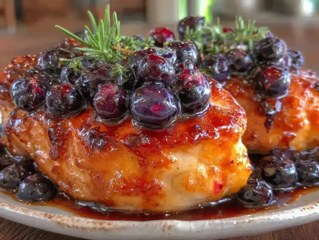 Home 1 blueberry thyme chicken - featured image