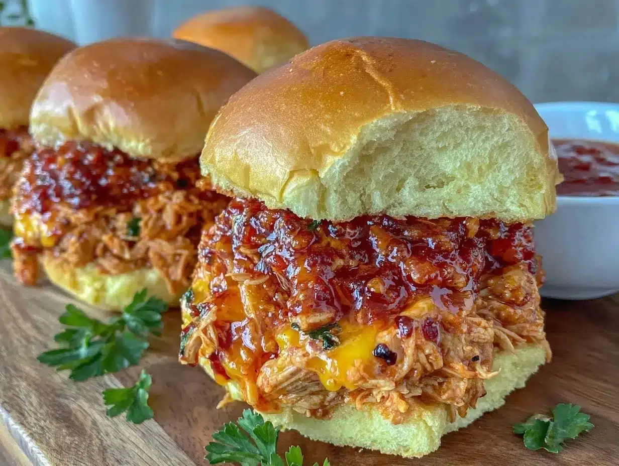 Easy Cajun Chicken Sloppy Joes Recipe for Tender Spiced Flavor 4 Cajun chicken sloppy joes preparation steps