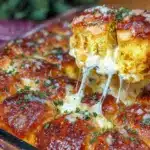 cheesy chicken crescent bake - featured image