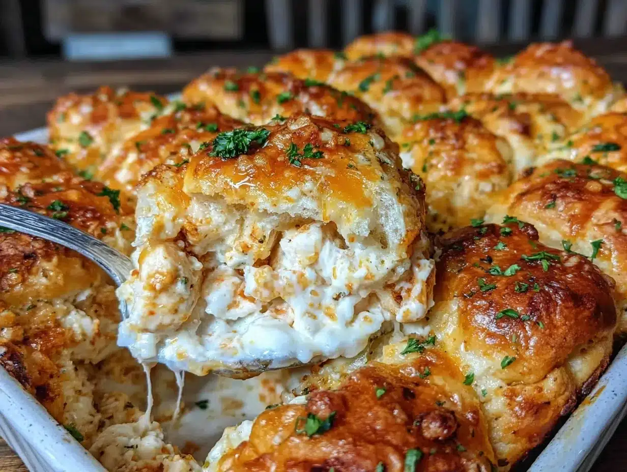 Cheesy Chicken Crescent Bake Recipe Easy Juicy Tender Chicken Dinner 4 cheesy chicken crescent bake preparation steps