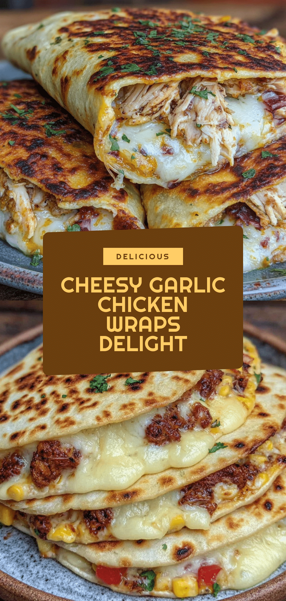 Cheesy Garlic Chicken Wraps Recipe Easy Low Carb Lunch Ideas 5 cheesy garlic chicken wraps recipe