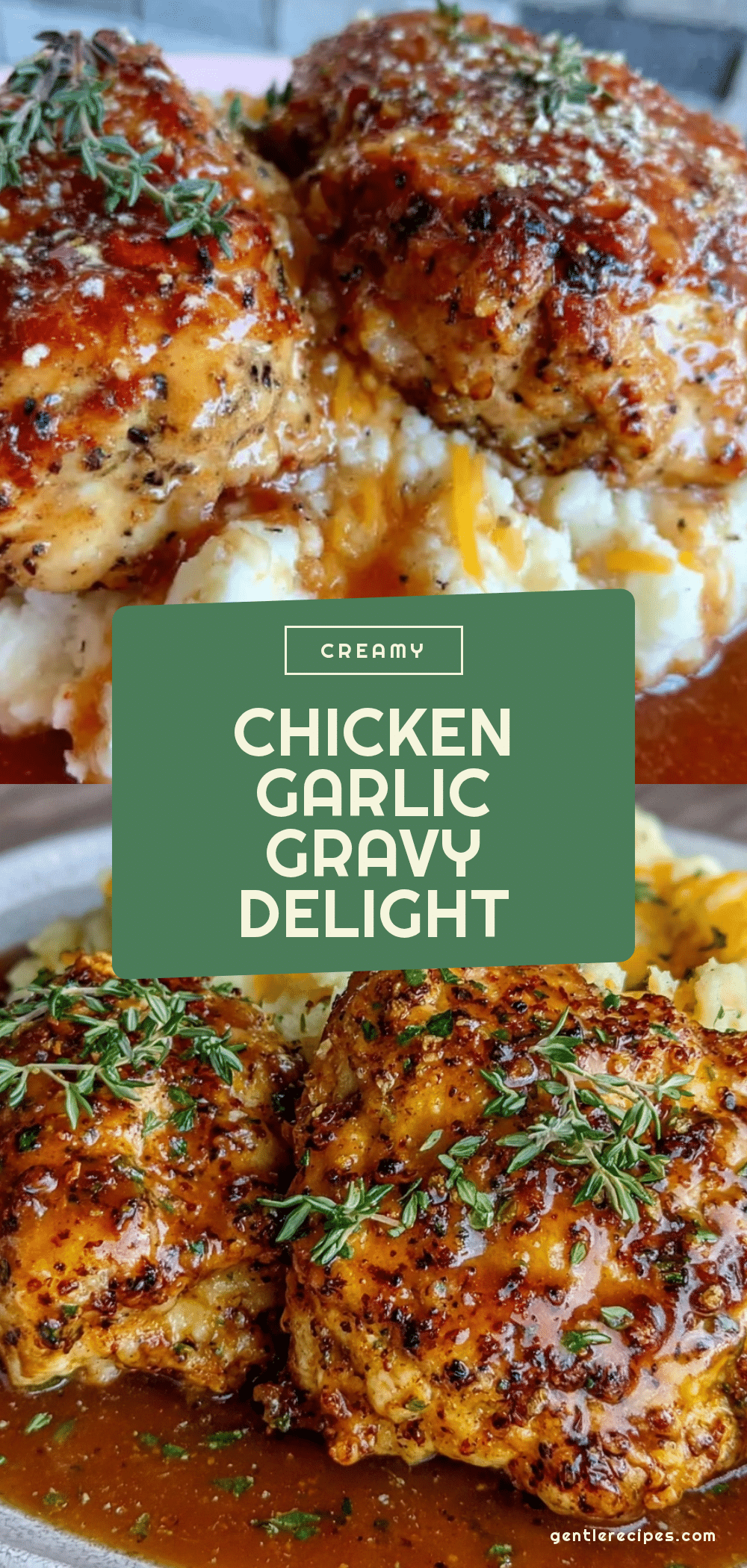 Chicken and Garlic Gravy Recipe with Mashed Potatoes for Easy Cozy Dinners 5 chicken and garlic gravy with mashed potatoes recipe