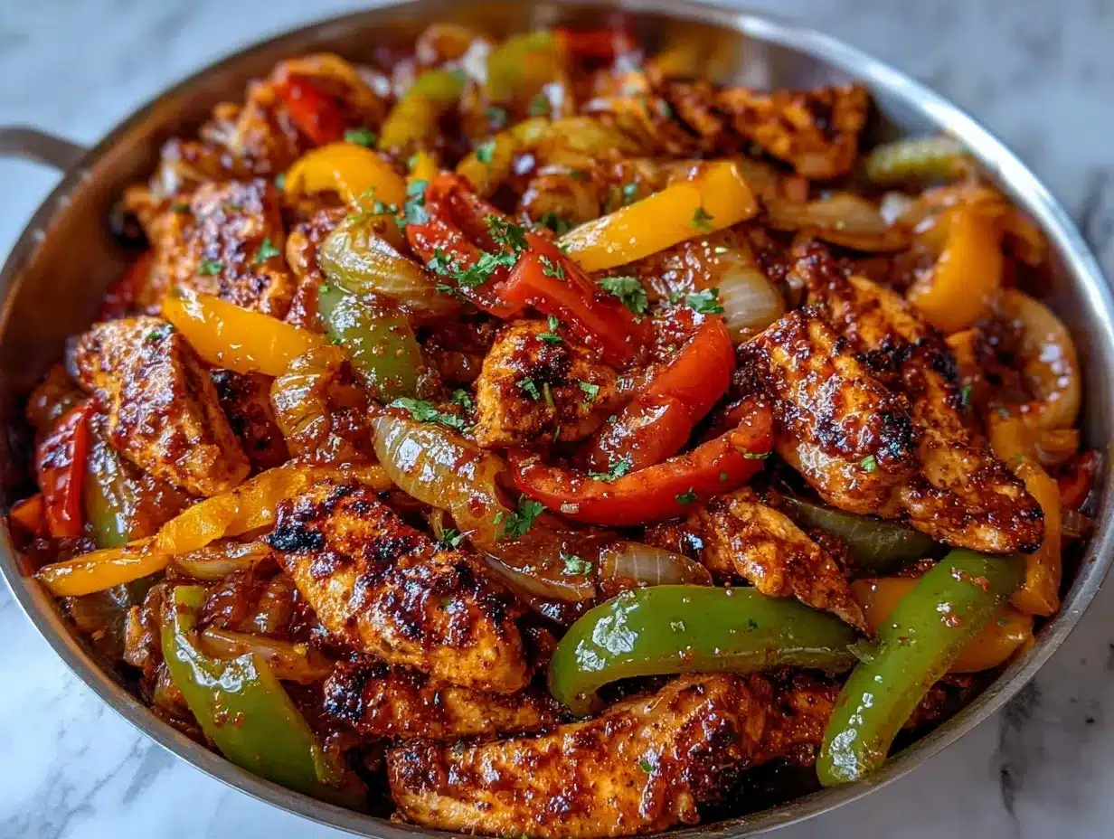 Chicken Fajitas Easy Recipe with Juicy Seasoned Chicken Perfect for Weeknight Dinners 4 chicken fajitas recipe preparation steps