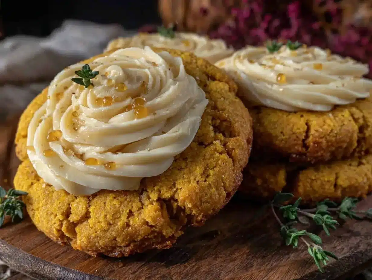 Cornbread Cookies with Honey Butter Frosting Easy Homemade Sweet Treat Recipe 4 cornbread cookies with honey butter frosting preparation steps