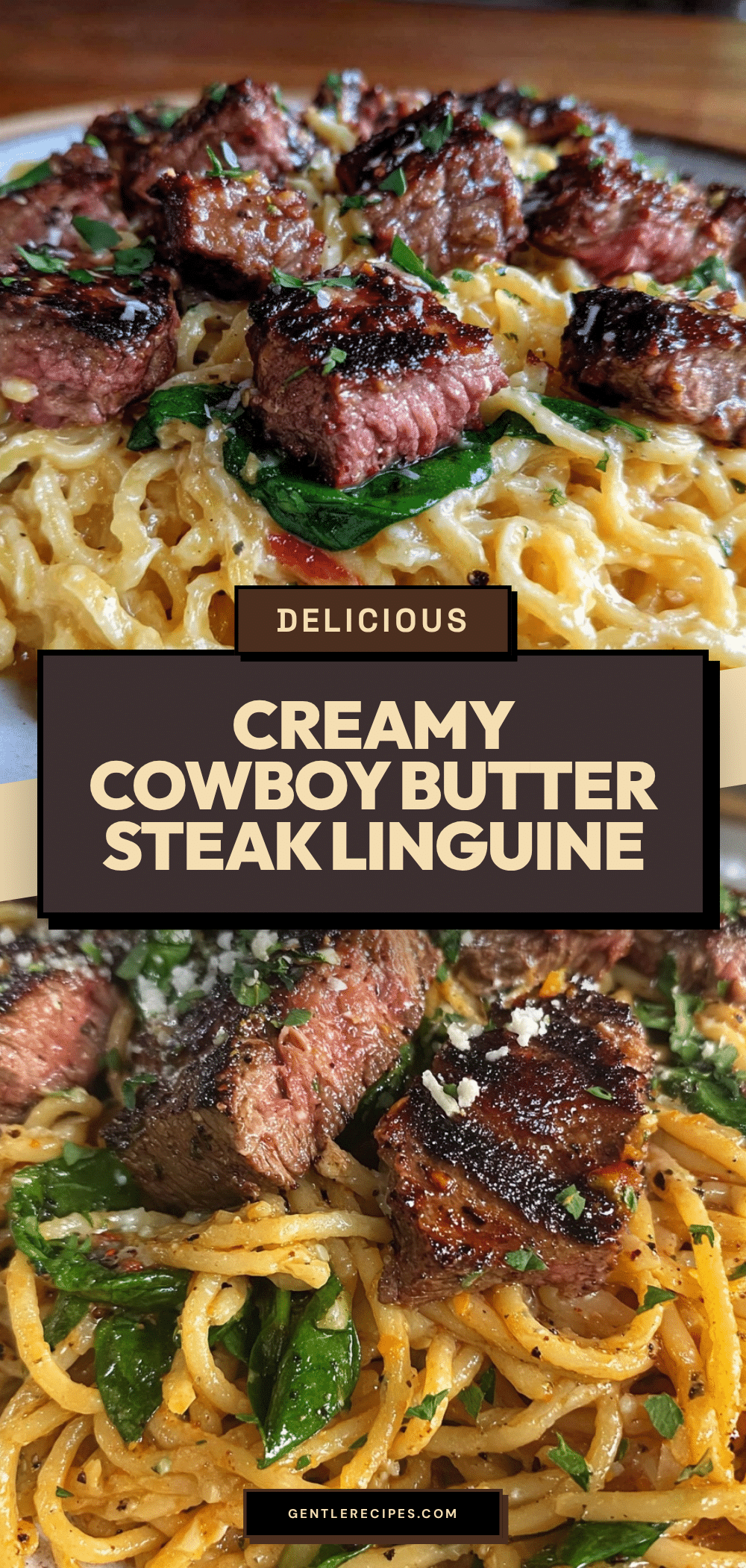 Cowboy Butter Linguine with Steak Bites Easy Quick Supper Recipe 5 cowboy butter linguine with steak bites recipe
