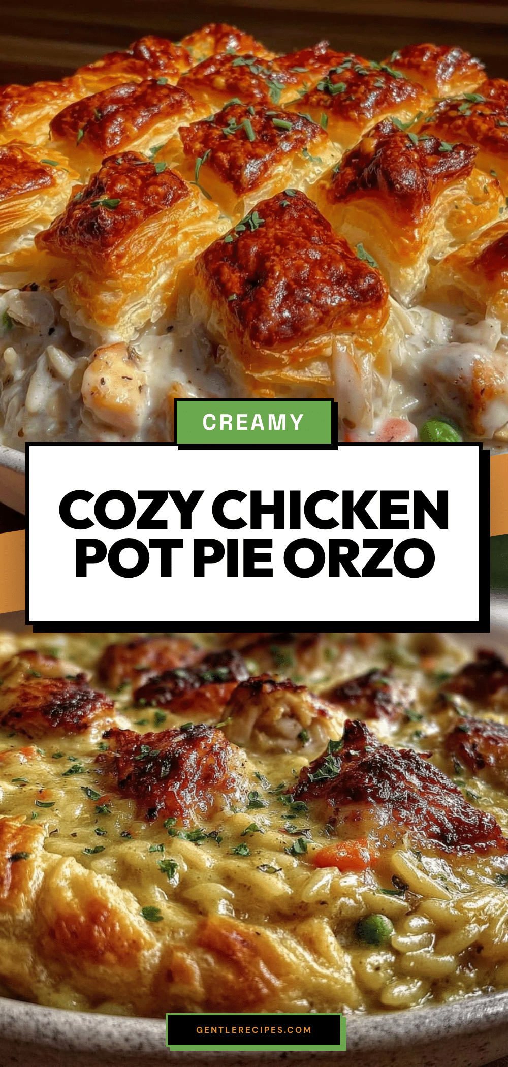 Cozy Chicken Pot Pie Orzo Recipe Easy One-Pot Comfort Food 5 cozy chicken pot pie orzo recipe