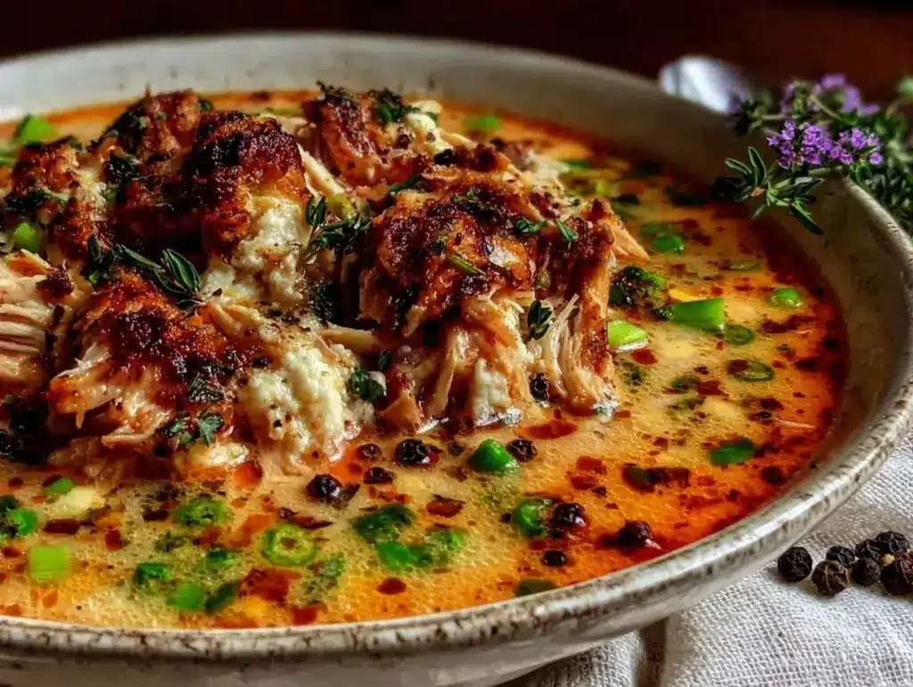 crack chicken soup recipe - featured image