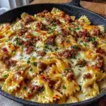 Cream Cheese Alfredo Bowties - featured image