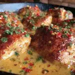 creamy cowboy butter chicken recipe - featured image