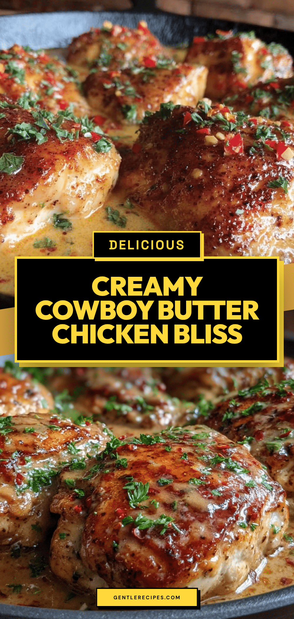 Creamy Cowboy Butter Chicken Recipe Easy Winter Dinner Idea 5 creamy cowboy butter chicken recipe recipe
