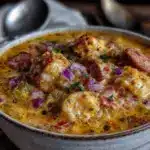 creamy hearty Cajun potato soup - featured image