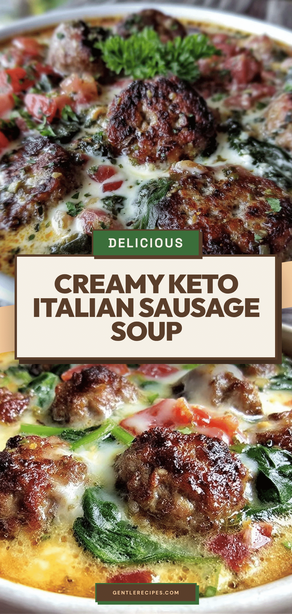 Creamy Keto Italian Sausage Soup Recipe Easy Comfort Meal Idea 5 creamy keto italian sausage soup recipe