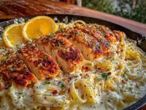 Home 7 creamy lemon chicken pasta - featured image