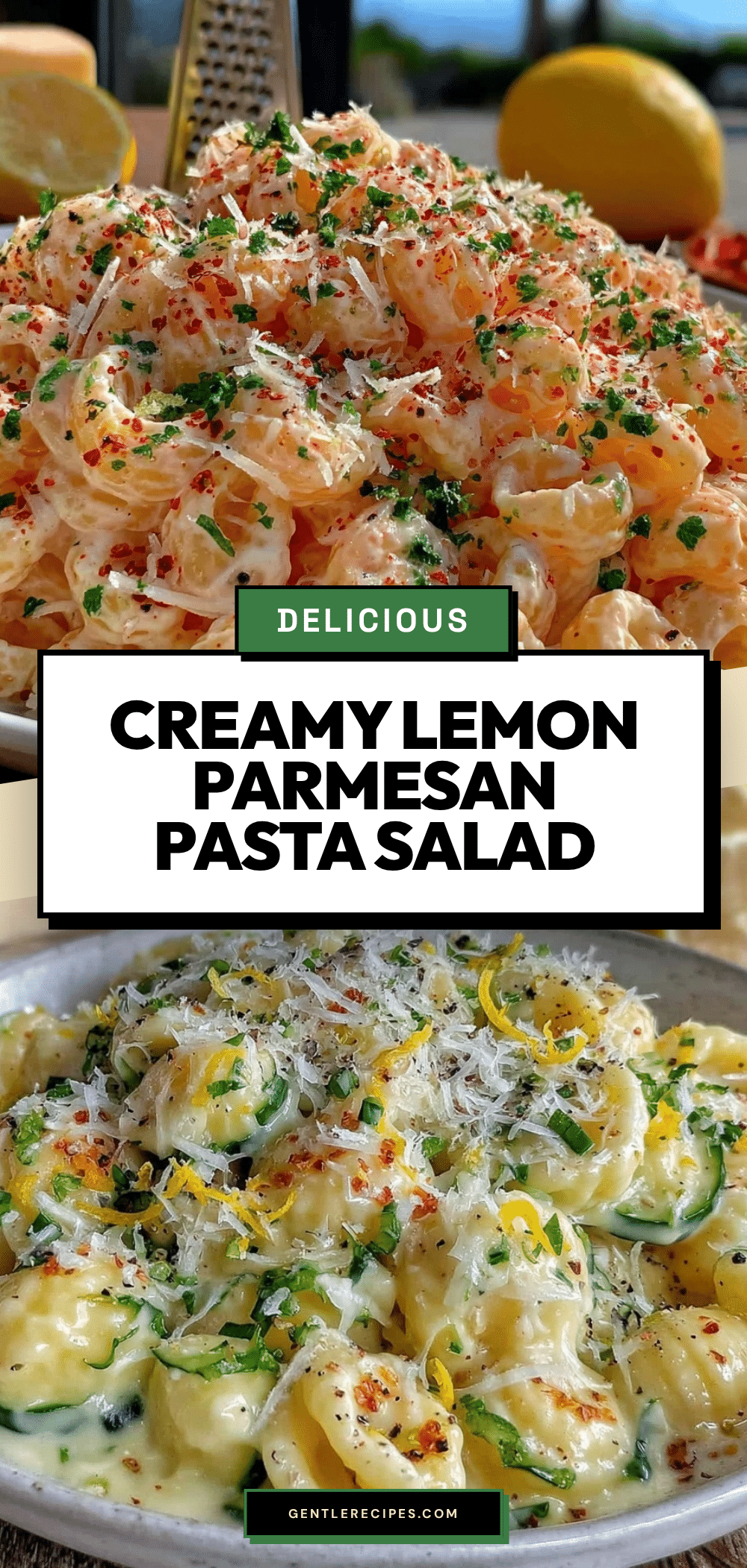 Creamy Lemon Parmesan Pasta Salad Recipe Easy Zesty Flavor Guide 5 creamy lemon Parmesan pasta salad recipe