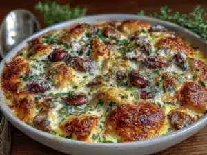 Home 6 creamy low carb chicken casserole - featured image