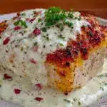 creamy Parmesan baked Caesar chicken - featured image