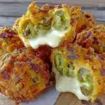 crispy pickle cheese bites - featured image