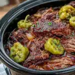 crockpot mississippi pot roast - featured image