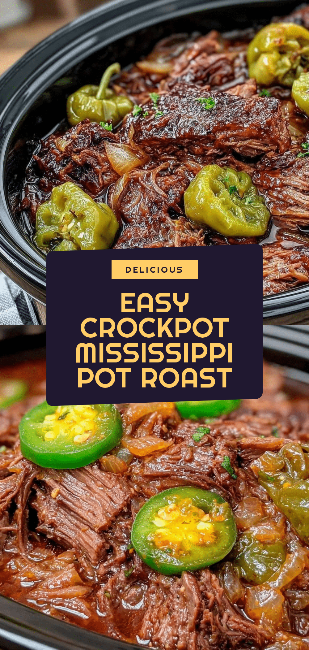 Crockpot Mississippi Pot Roast Recipe Easy Tender Family Dinner 5 crockpot mississippi pot roast recipe