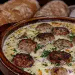 crockpot potato soup with sausage - featured image