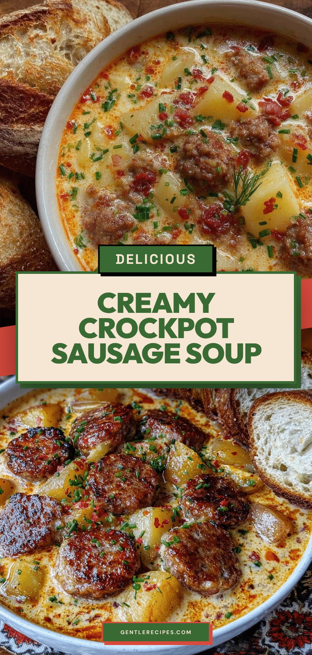 Crockpot Sausage Potato Soup Recipe Easy Creamy Family Meal Idea 5 crockpot sausage potato soup recipe