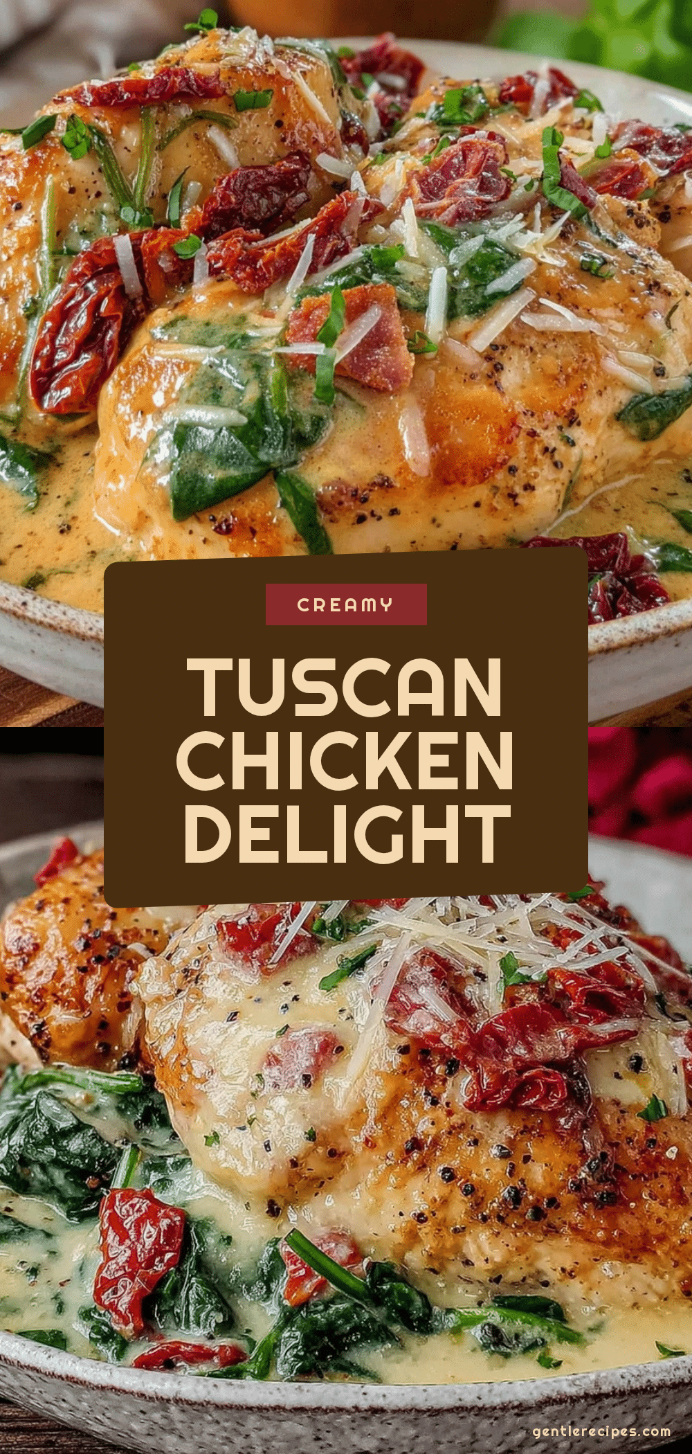 Crockpot Tuscan Chicken Recipe Easy Healthy Dinner Idea 5 crockpot Tuscan chicken recipe recipe