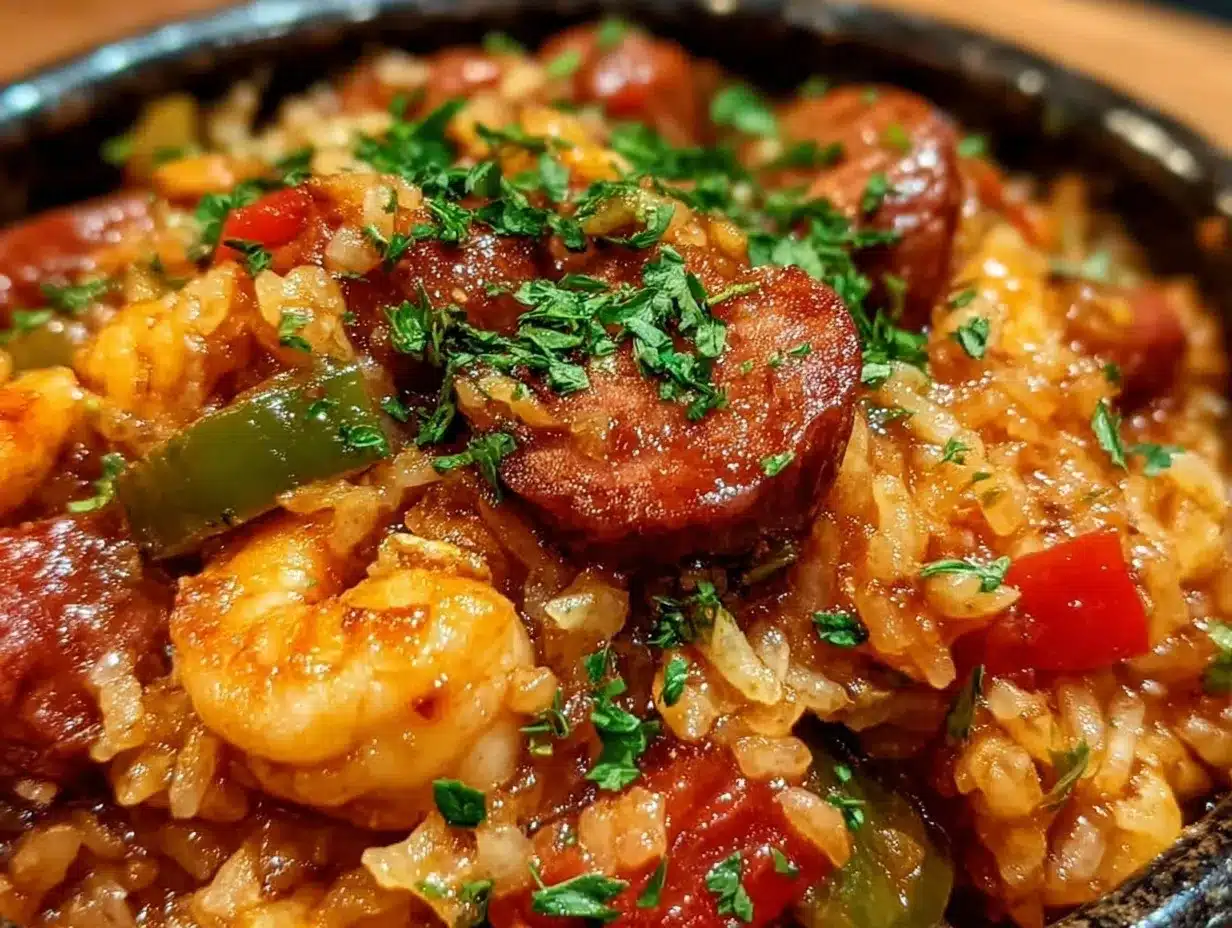 Dump and Go Crockpot Jambalaya Recipe Easy One-Pot Dinner Idea 4 dump and go crockpot jambalaya preparation steps