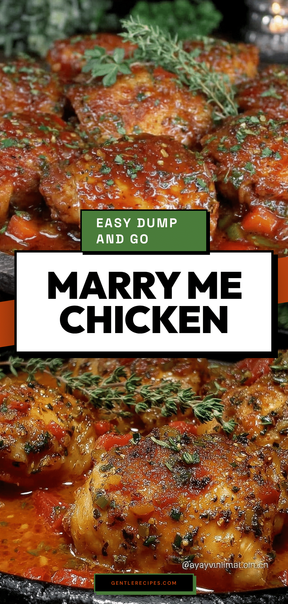 Dump and Go Marry Me Chicken Recipe Easy Crockpot Dinner Idea 5 Dump and Go Marry Me Chicken recipe