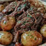dutch oven pot roast recipe - featured image