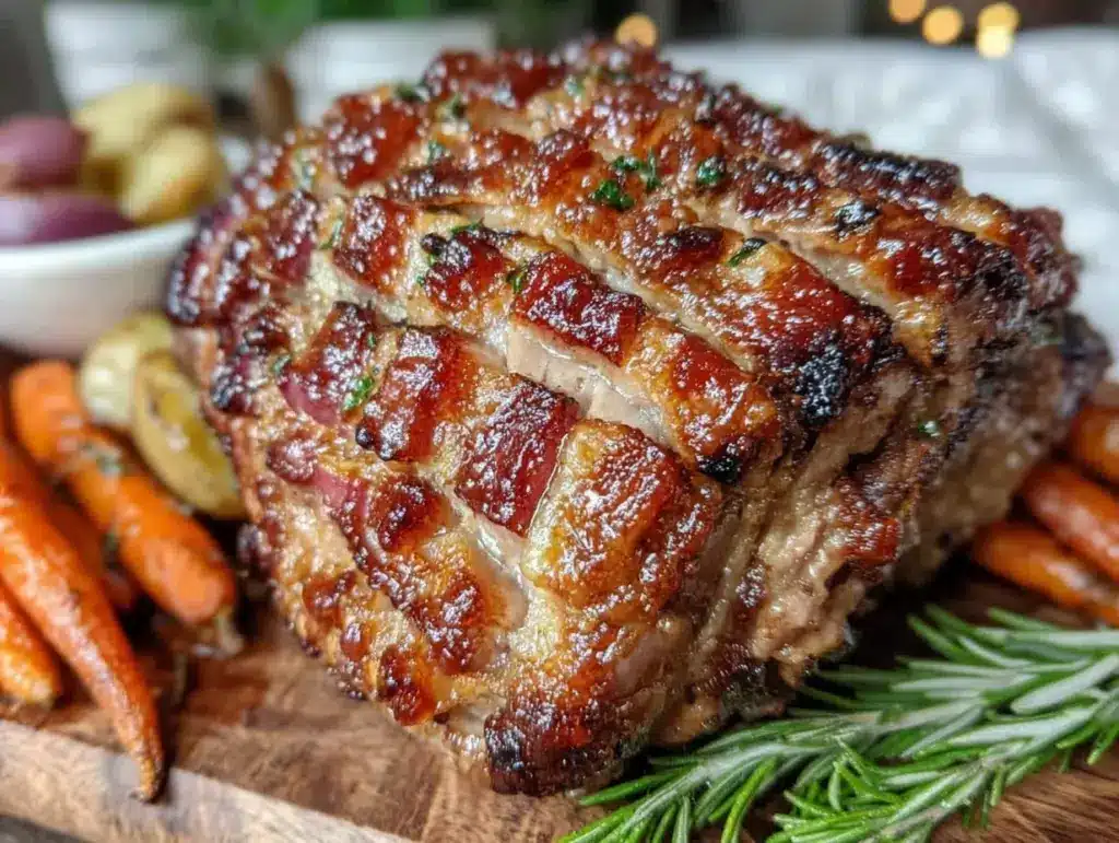 easy 4-ingredient juicy pork roast - featured image