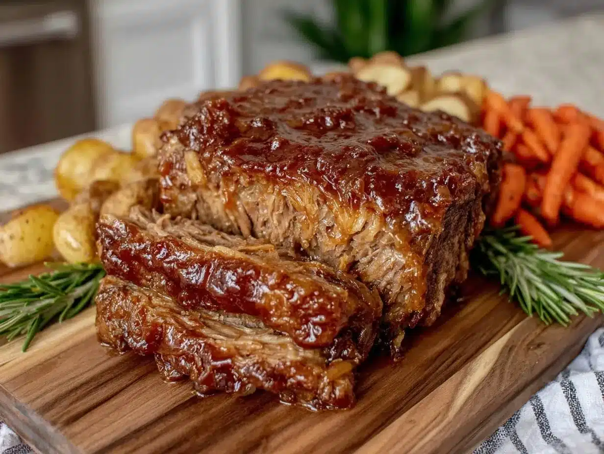 Easy 4-Ingredient Juicy Pork Roast Recipe for Busy Weeknights 4 easy 4-ingredient juicy pork roast preparation steps