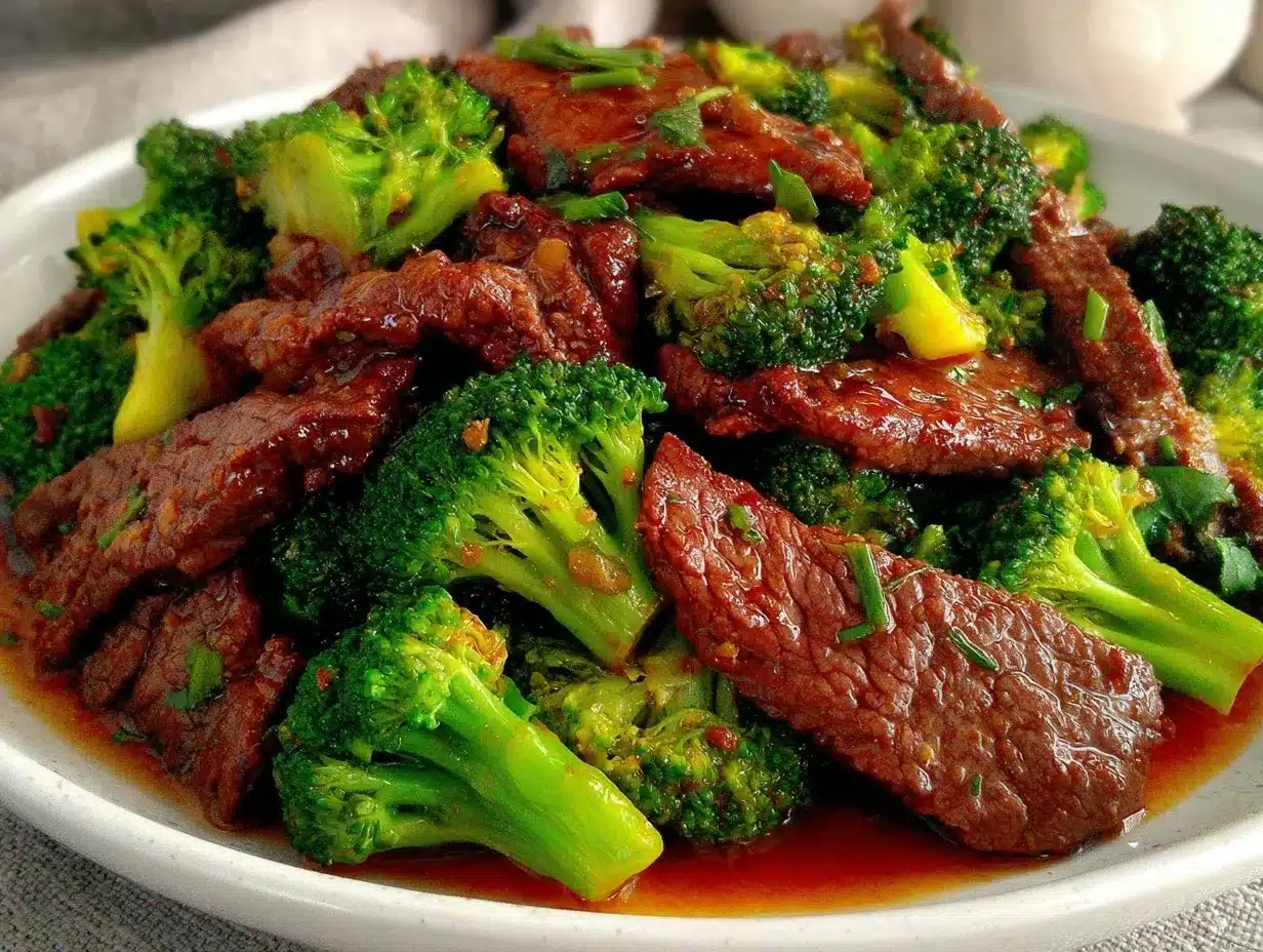 Easy Chinese Beef and Broccoli Recipe 30 Minutes Tender Beef Dinner 4 easy Chinese beef and broccoli recipe preparation steps