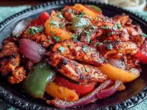 Home 7 easy crockpot chicken fajitas - featured image