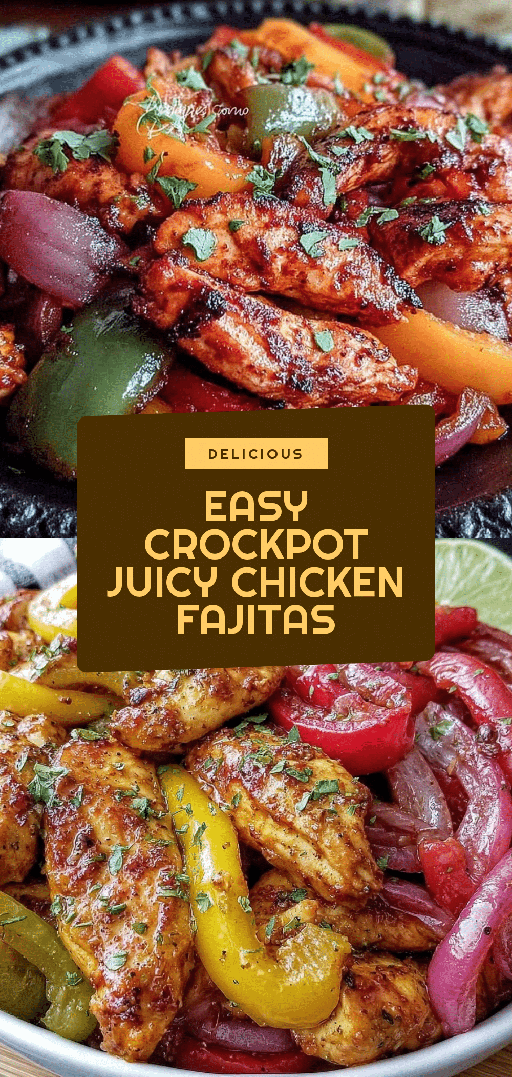 Easy Crockpot Chicken Fajitas Recipe for Juicy Tender Dinner at Home 5 easy crockpot chicken fajitas recipe