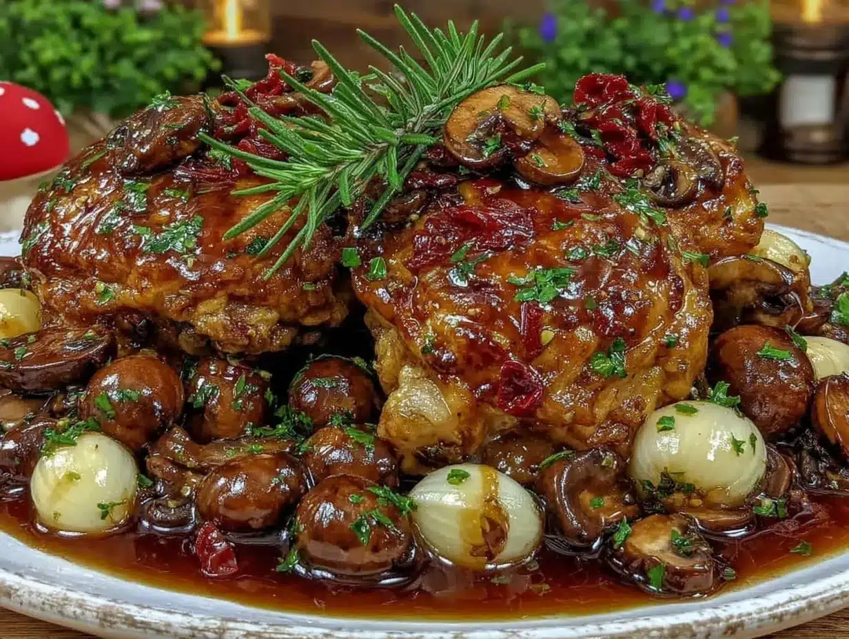 Easy Crockpot Chicken Marsala Recipe with Tender Mushrooms and Sauce 4 easy crockpot chicken marsala preparation steps