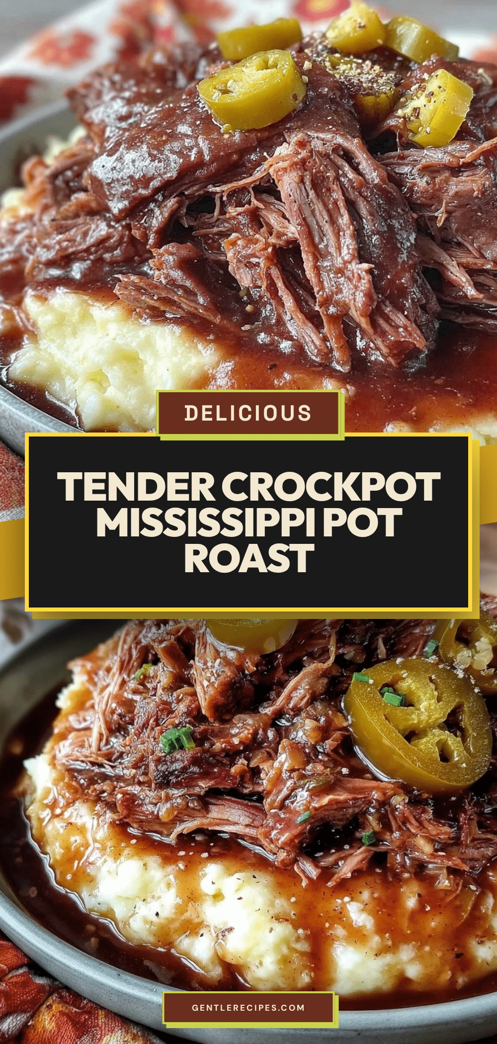 Easy Crockpot Mississippi Pot Roast Recipe Tender Juicy in 8 Hours 5 easy crockpot mississippi pot roast recipe