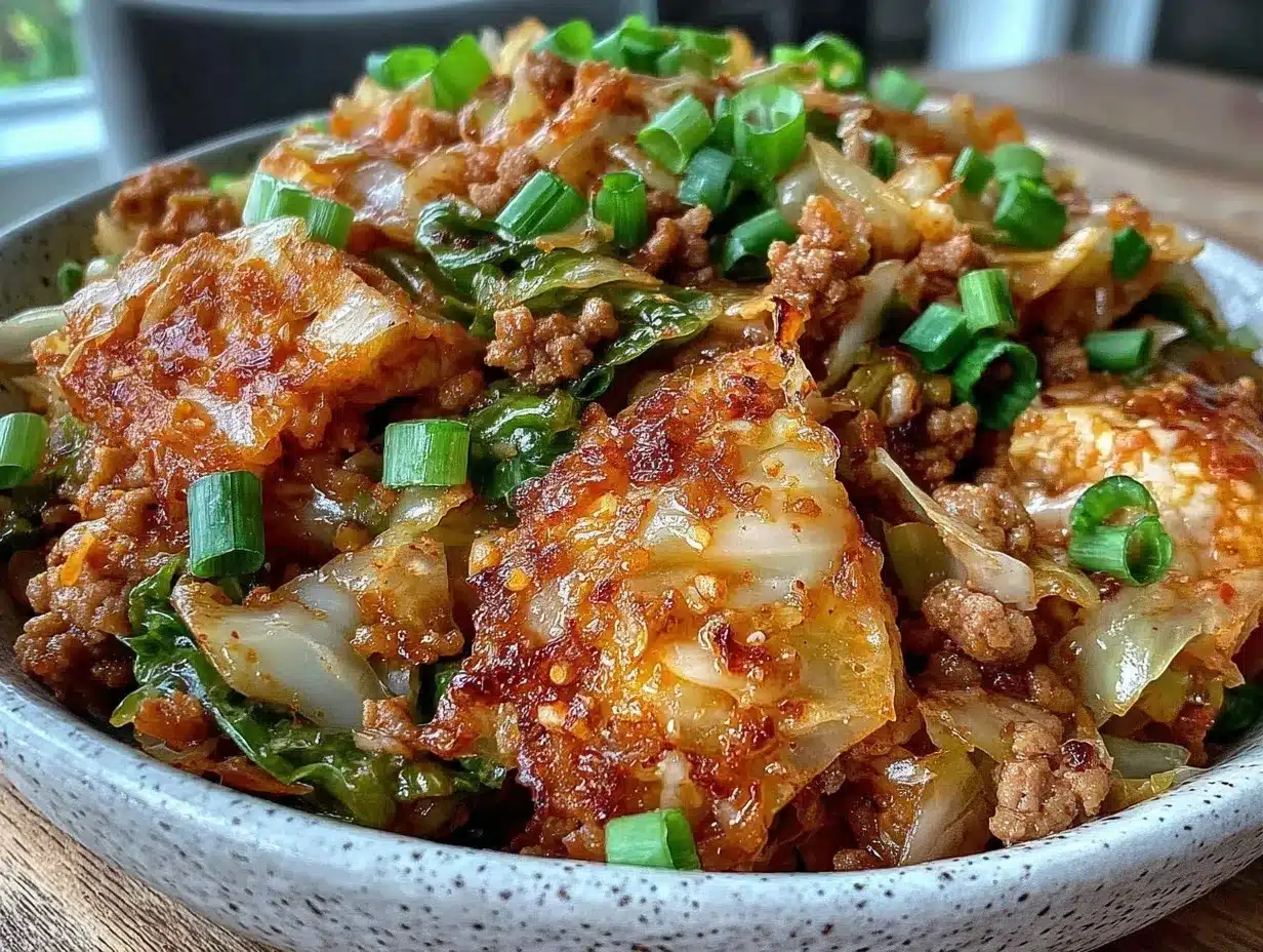 Easy Keto Egg Roll in a Bowl Recipe Ready in 20 Minutes for Quick Healthy Meals 4 easy keto egg roll in a bowl recipe preparation steps