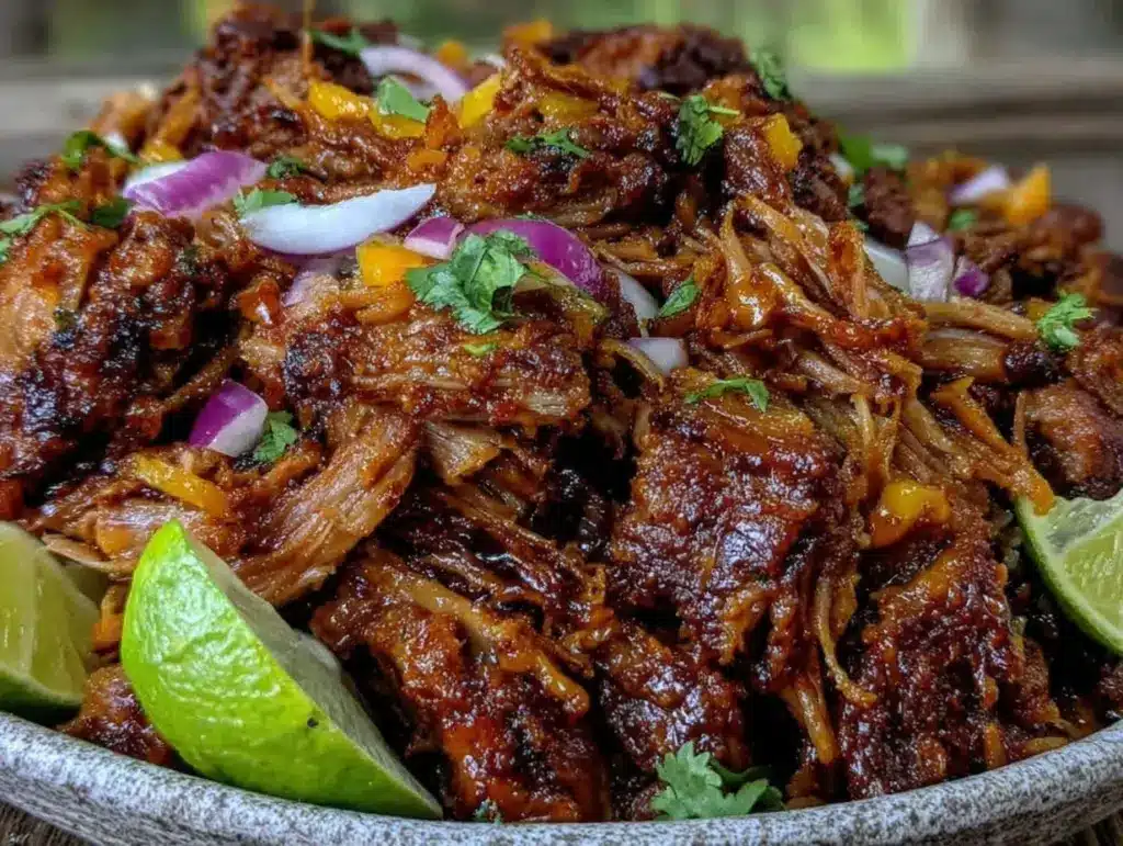 easy pork carnitas oven recipe - featured image